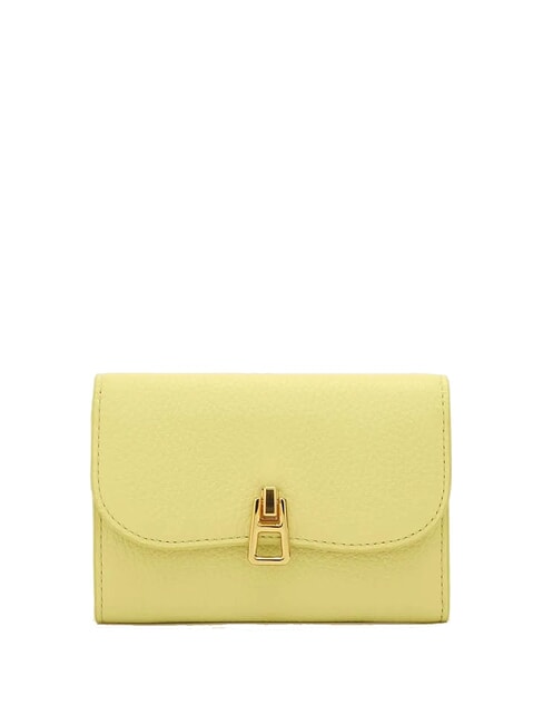 COCCINELLE MAGIE  Mittelgroße Brieftasche aus Leder Kalkwäsche - Brieftaschen Damen