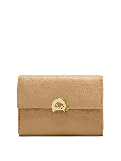 COCCINELLE BINXIE  Mittelgroße Brieftasche aus Leder frisches Beige - Brieftaschen Damen