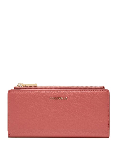 COCCINELLE METALLIC SOFT Ledergeldbörse Topf - Brieftaschen Damen