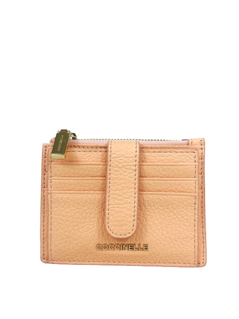 COCCINELLE METALLIC SOFT Geldbörse mit Umschlag Sonnenaufgang - Brieftaschen Damen