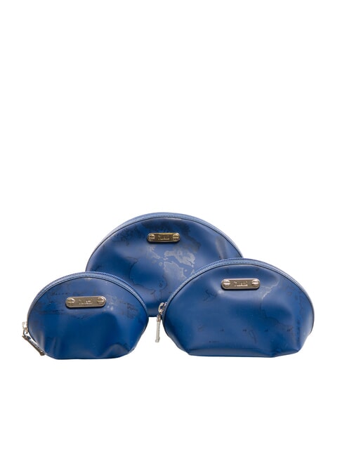ALVIERO MARTINI PRIMA CLASSE GEO Set aus drei Matroschka-Taschen Elektrisches Blau - Etuitaschen &amp; Necessaire