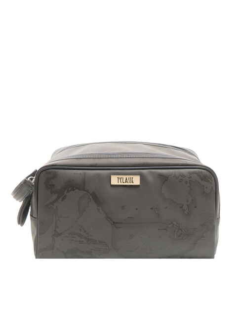 ALVIERO MARTINI PRIMA CLASSE GEO Kosmetiktasche mit Doppelreißverschluss Asphalt - Beauty-Case