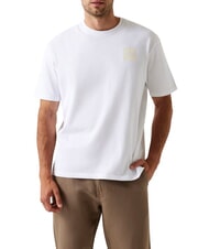 GUESS PATCH AT CHEST  Baumwoll-T-Shirt purwei&szlig; - Herren-T-Shirts - 1