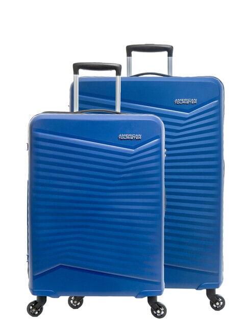 AMERICAN TOURISTER JETDRIVER 2.0 Set mit 2 Trolleys: mittlere und große Größe blu navy - Trolleyset