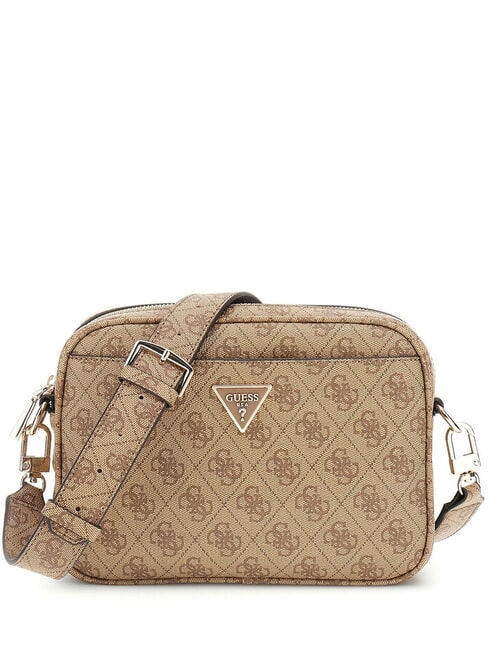 GUESS MERIDIAN 2 Schulter-Kameratasche MILCH-LOGO - Damentaschen