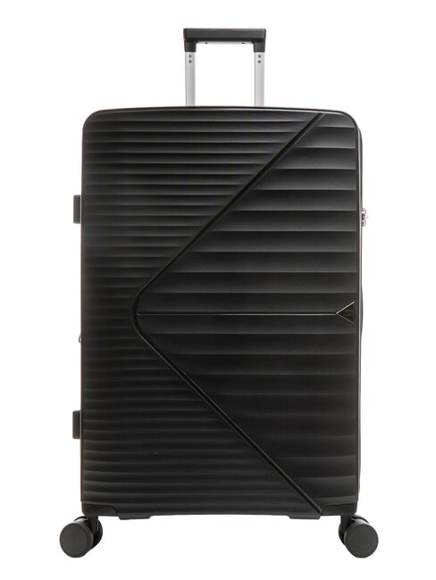 LESAC AIR FLOW Großer erweiterbarer Trolley Schwarz - Harte Trolleys