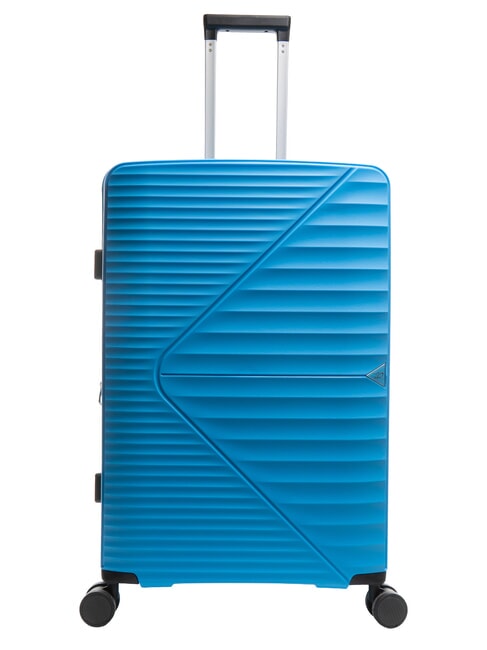LESAC AIR FLOW Großer erweiterbarer Trolley Seeblau - Harte Trolleys