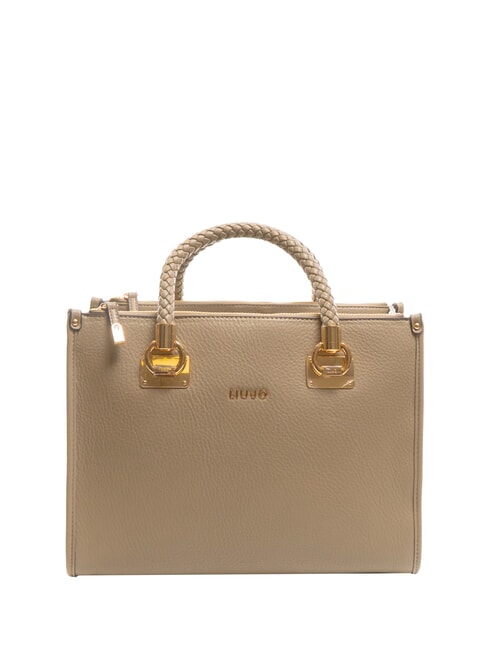 LIUJO MANHATTAN Mittlere Handtasche Wüstentaupe - Damentaschen