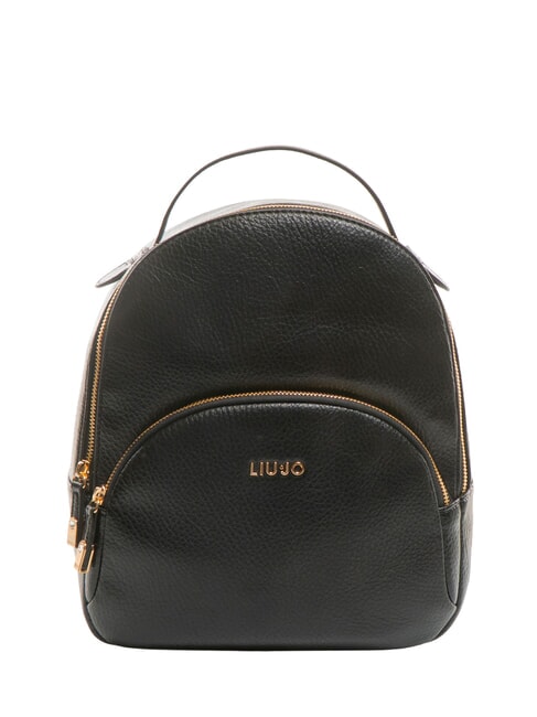 LIUJO MANHATTAN Mittelgroßer runder Rucksack mit Tasche SCHWARZ - Damentaschen