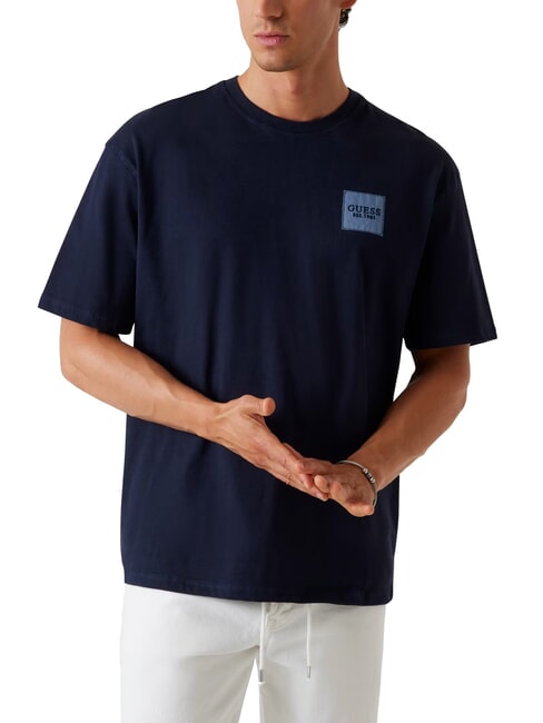 GUESS PATCH AT CHEST  Baumwoll-T-Shirt smartblue - Herren-T-Shirts