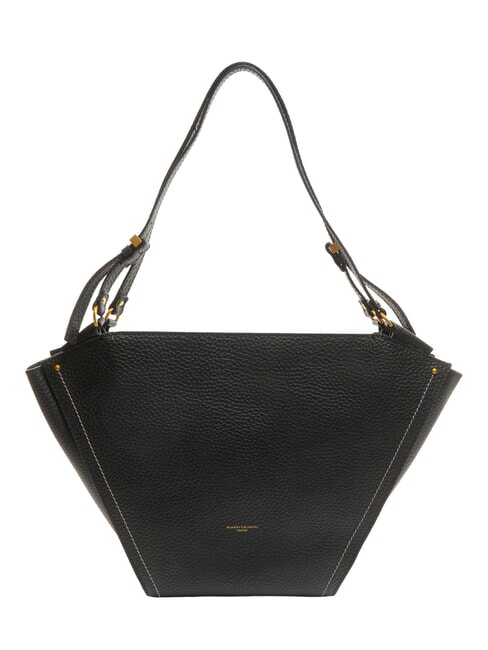 GIANNI CHIARINI BLOOM Schulter-Shopper aus Leder Schwarz - Damentaschen