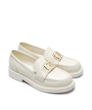 GUESS SHUTTLE  Mokassins aus Leder Elfenbein - Damenschuhe - 1
