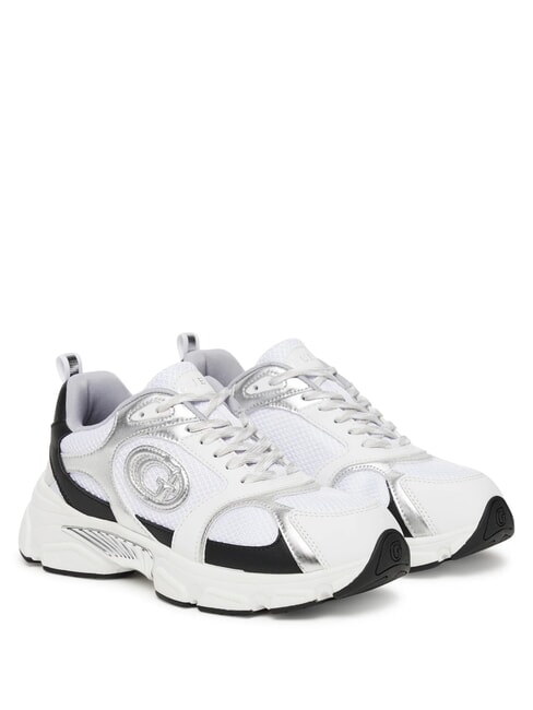 GUESS IBITHA Turnschuhe WEISS SCHWARZ - Damenschuhe