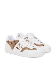 GUESS NOCHEE 2  Turnschuhe Weiss-braun - Damenschuhe - 1