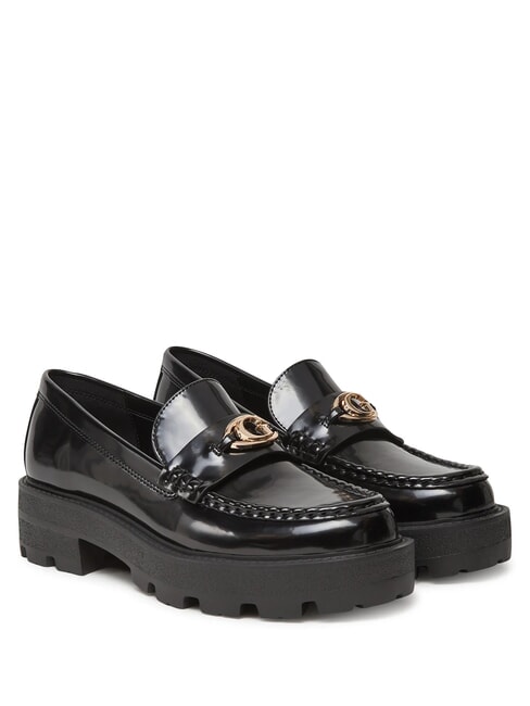 GUESS YANIKA Keil-Loafer SCHWARZ - Damenschuhe