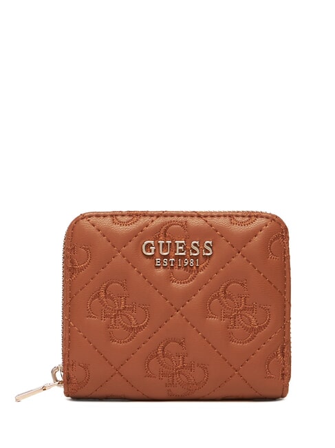 GUESS ADELASIA Geldbörse Karamell - Brieftaschen Damen