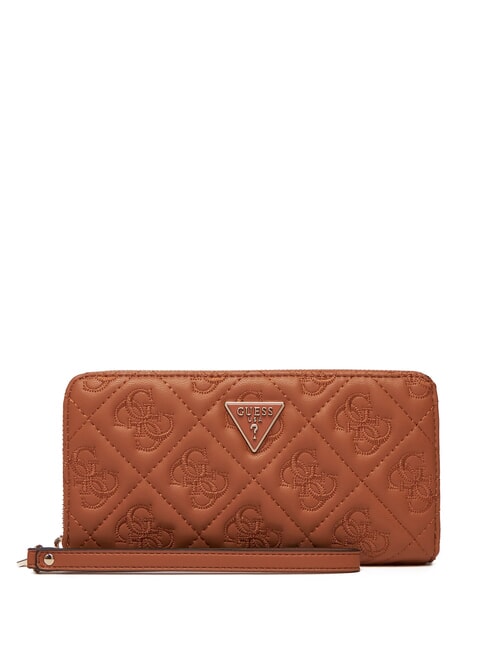 GUESS ADELASIA Geldbörse Karamell - Brieftaschen Damen