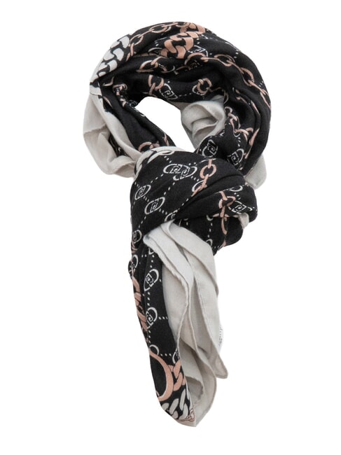 LIUJO CHAIN Schal mit Allover-Print SCHWARZ - Schals