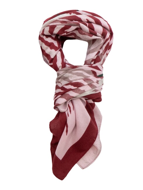 LIUJO ZEBRA Schal mit Allover-Print Himbeere - Schals