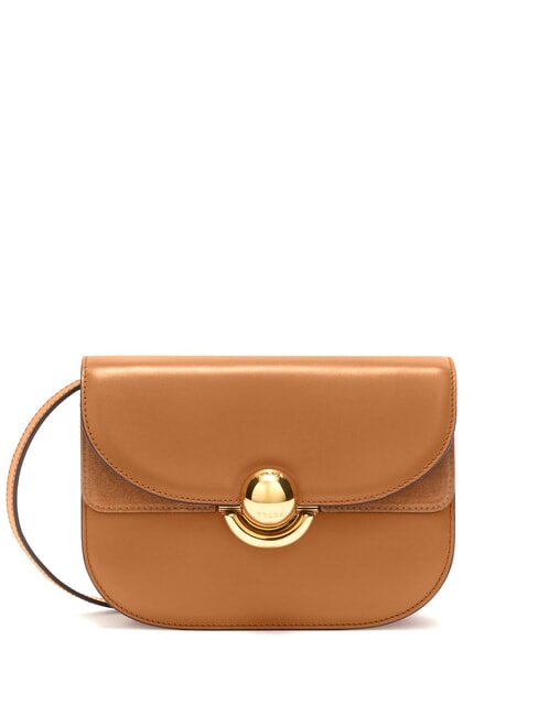 FURLA SFERA Mini-Umhängetasche aus Leder Brandy - Damentaschen