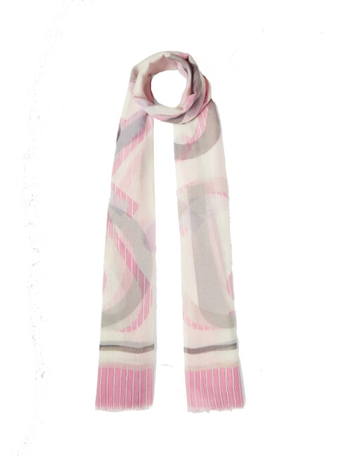 LIUJO MIX PRINT  Schal st.strip.bright cand - Schals