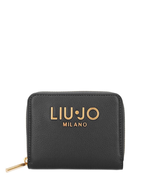 LIUJO CALIWEN  Mittelgroße Geldbörse mit Rundum-Reißverschluss SCHWARZ - Brieftaschen Damen