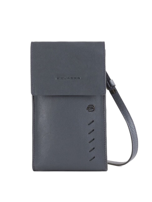 PIQUADRO NABUCCO  Schultergurt für Smartphone Blau - Brieftaschen Damen