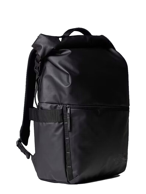 THE NORTH FACE BASE CAMP VOYAGER Rolltop-Rucksack, für Laptops bis 16 Zoll TNF-Schwarz/Asphaltgrau - Rucksäcke für Schule &amp; Freizeit