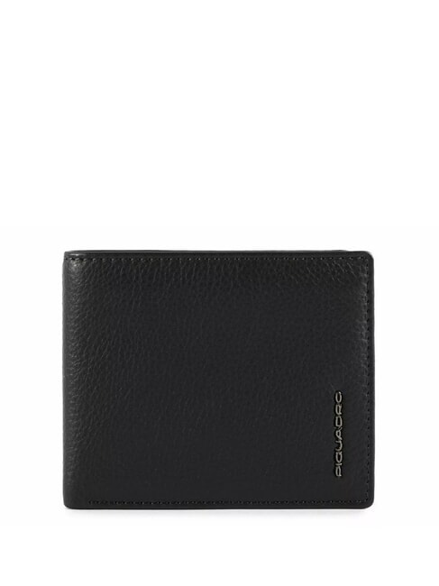 PIQUADRO MODUS RESTYLING Ledergeldbörse Schwarz - Brieftaschen Herren