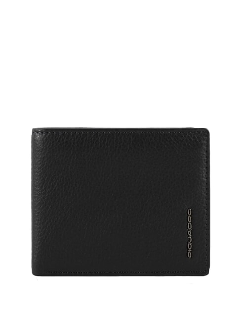 PIQUADRO MODUS SPECIAL Ledergeldbörse Schwarz - Brieftaschen Herren