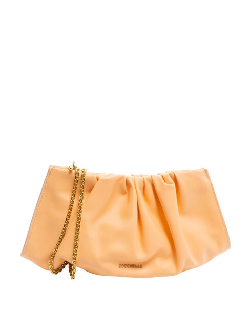 COCCINELLE DRAP SMOOTH Nappaledertasche mit Kette Sonnenaufgang - Damentaschen
