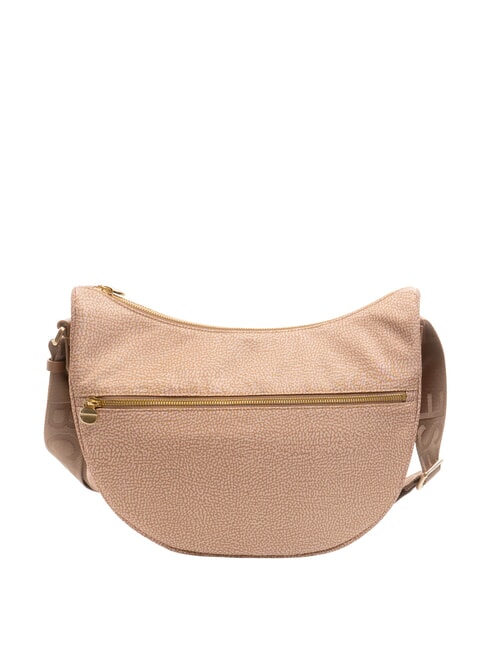 BORBONESE LUNA M Schultertasche mauve - Damentaschen