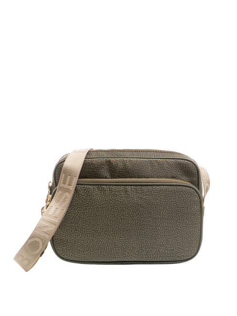 BORBONESE CAMERA CASE MEDIA ECO LINE Umhängetasche Lorbeer - Damentaschen