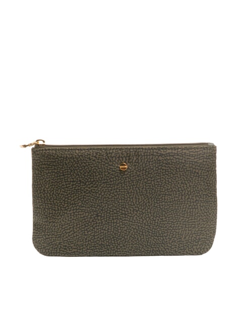 BORBONESE CLASSICA Handtasche Lorbeer - Etuitaschen &amp; Necessaire