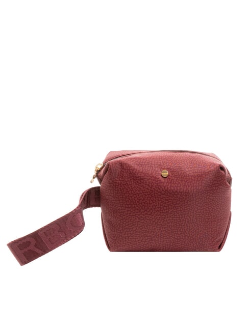 BORBONESE CLASSICA Schönheit mit Griff Merlot - Etuitaschen &amp; Necessaire