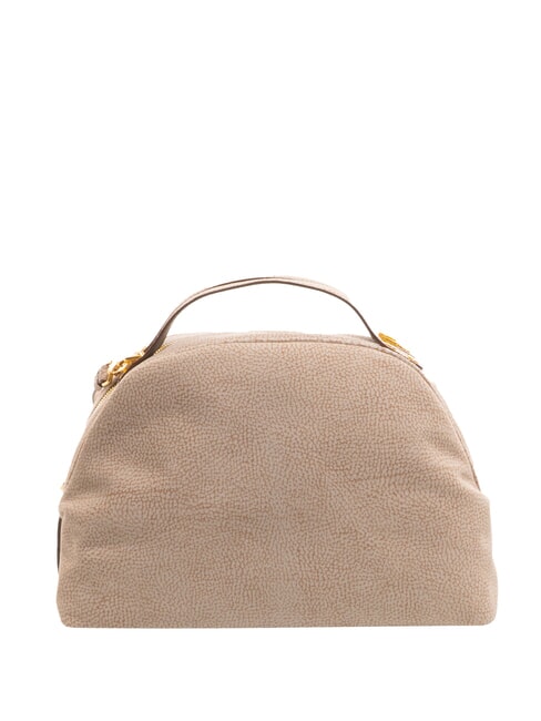 BORBONESE CAMOSCIO SEXY MEDIUM Mittelgroße Wildledertasche Pilz - Damentaschen