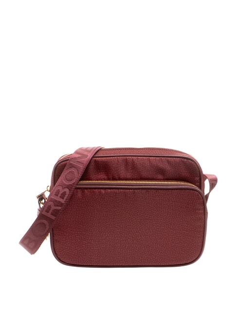BORBONESE CAMERA CASE MEDIA ECO LINE Umhängetasche Merlot - Damentaschen