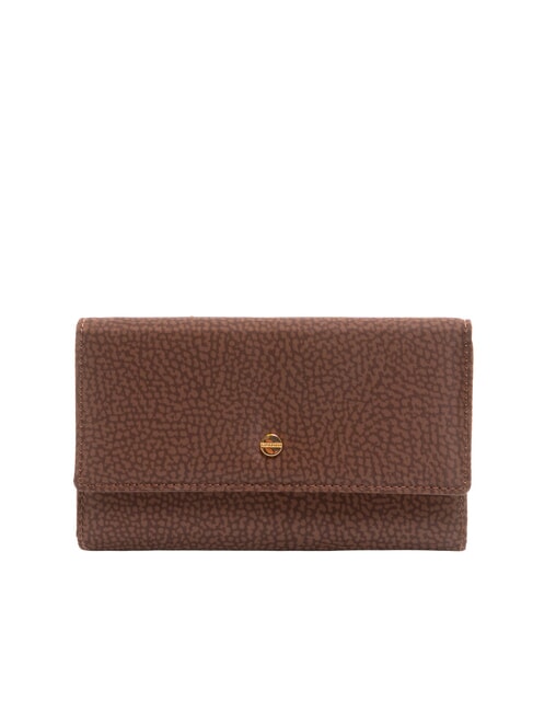 BORBONESE CLASSICA Damen Geldbörse Haselnuss - Brieftaschen Damen