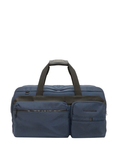 PIQUADRO X19 Stofftasche mit Schultergurt Blau - Reisetaschen