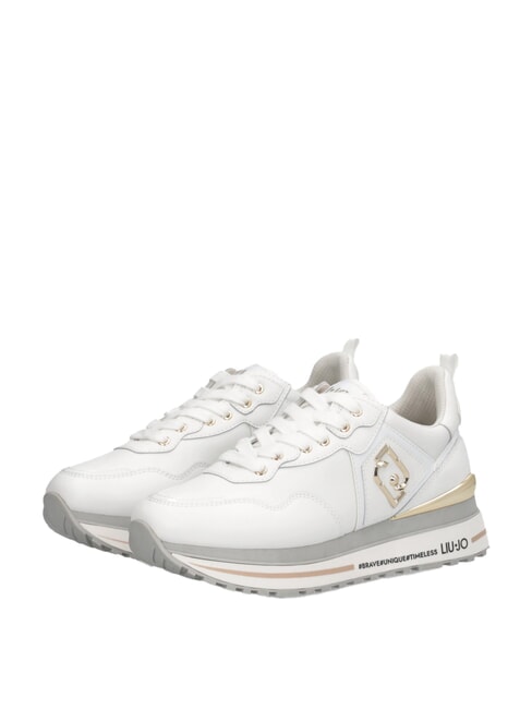 LIUJO MAXI WONDER 01  Turnschuhe Weiß - Damenschuhe