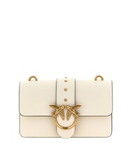 PINKO LOVE ONE CLASSIC Mini-Umhängetasche aus Leder - Damentaschen