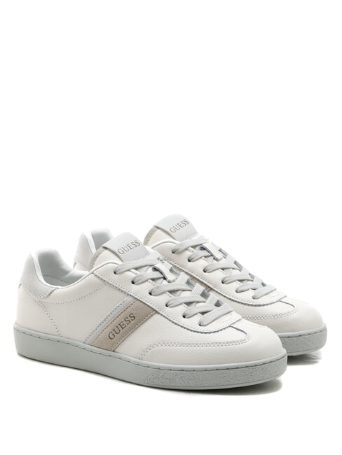 GUESS NOLINAS Leder-Sneakers Weiß - Damenschuhe