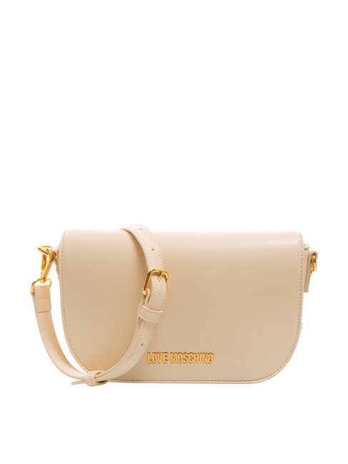 LOVE MOSCHINO JEWEL Mittelgroße Umhängetasche Elfenbein - Damentaschen