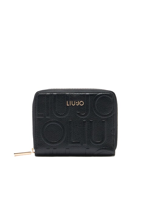 LIUJO CALIWEN Mittelgroße Brieftasche mit Rundum-Reißverschluss SCHWARZ - Brieftaschen Damen