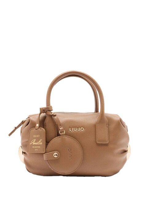 LIUJO AMELIE Kleine Kofferraumtasche mit Anhänger Wildleder- - Damentaschen