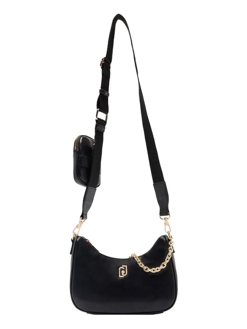 LIUJO ACHALA Kleine Tasche mit Kette und Beutel SCHWARZ - Damentaschen