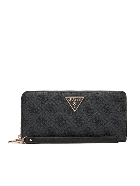 GUESS LAUREL 2 Große Geldbörse mit Rundum-Reißverschluss Kohle - Brieftaschen Damen