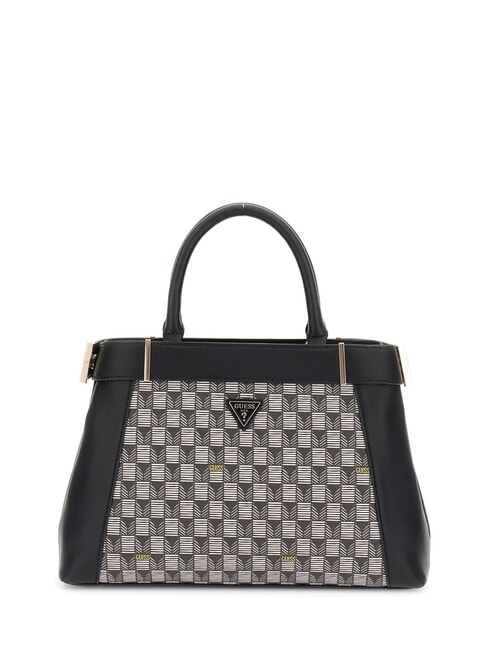 GUESS G WAVE 2 Handtasche mit Jetset-Logo-Print schwarzes Logo - Damentaschen
