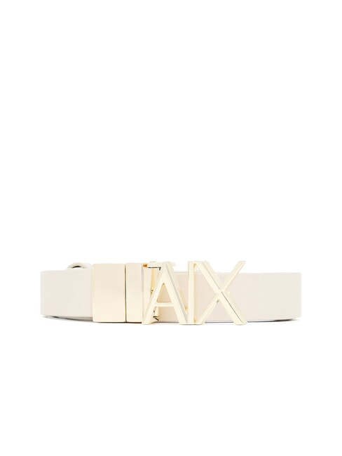 ARMANI EXCHANGE CINTURA Wendbarer Ledergürtel Tal-/Kühlstahl - Gürtel