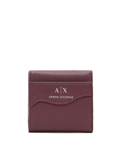 ARMANI EXCHANGE WAVE Kleine Geldbörse Rille - Brieftaschen Damen